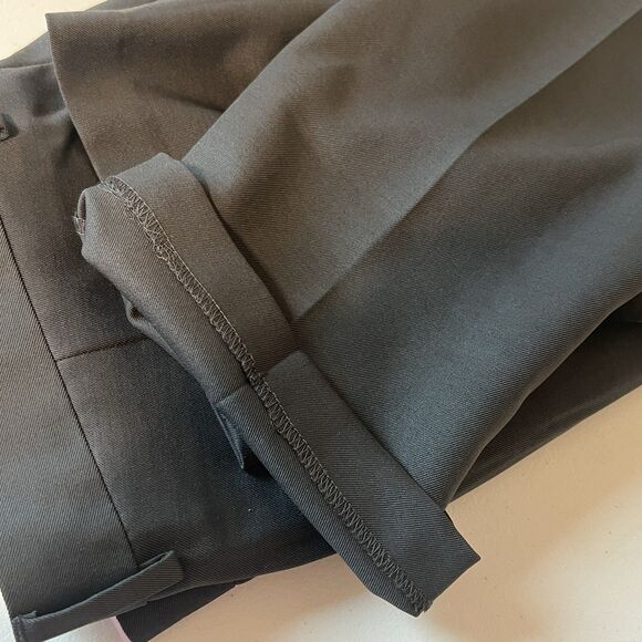 Kenneth Cole Reaction Men's 32x32 Slim Fit Techni-Cole Suit Pants Gray Stretch - Picture 8 of 9